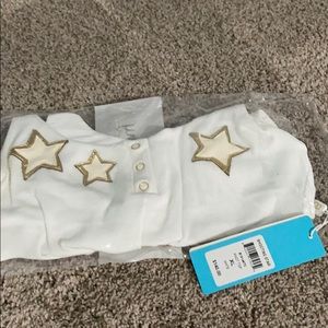 Beach Bunny XL Shooting Star knot top.